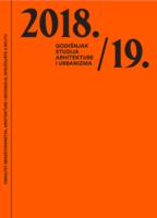prikaz prve stranice dokumenta Godišnjak studija arhitekture i urbanizma 2018./19. 