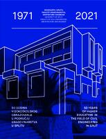 prikaz prve stranice dokumenta 50 godina visokoškolskog obrazovanja u području građevinarstva u Splitu : 1971-2021
