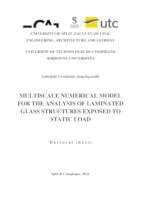 prikaz prve stranice dokumenta Multiscale numerical model for the analysis of laminated glass structures exposed to static load