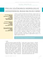 prikaz prve stranice dokumenta Prilog izučavanju hidrologije Skradinskog buka na rijeci Krki